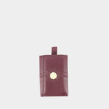 Amore Card Holder - Rouje - Leather - Burgundy