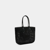 Alana Small Shopper Bag - Vivienne Westwood - Raffia - Black