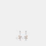 Olympia Cz Earrings - Vivienne Westwood - Metal - Silver