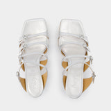 Eanna Pumps 皮质凉鞋