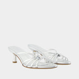 Abby Pumps - Aeyde - Leather - Silver