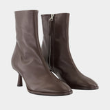 Dorothy Ankle Boots - Aeyde - Leather - Brown