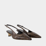 Catrina Sandals - Aeyde - Leather - Brown