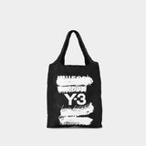 Y-3黑色合成材质购物袋包托特包