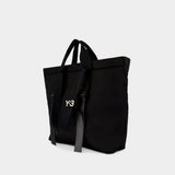 Y-3 黑色合成材质购物袋包托特包
