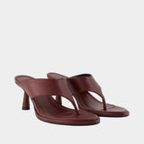 Olenna Court shoes - Aeyde - Leather - Bordeaux