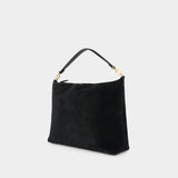 Medium Bevel Shoulder Bag - TOTEME - Leather - Black