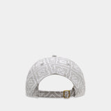 Monogram Cap - Casablanca - Cotton - Grey