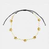 Daisy Beaded Station Necklace - Marc Jacobs - Metal - Gold