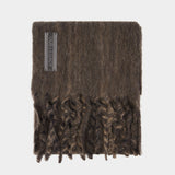 Estate Scarf - OUR LEGACY - Wool - Brown