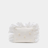 Pillowcase clutch bag - Simone Rocha - Synthetic - Ivory