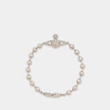 Man. Thames Mini Bracelet - Vivienne Westwood - Metal - Silver