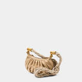 Ebene Mini Crossbody - Balmain - Leather - Beige