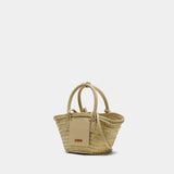 Le Petit Panier Soli - Jacquemus - Raffia - Ivory