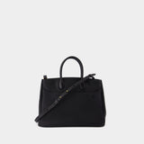 Small Rocking Horse黑色小牛皮手提包单肩包