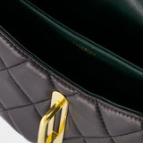 Small Rocking黑色羊皮WOC包链条包