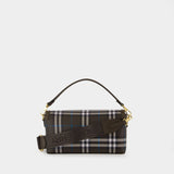Small Note Shoulder Bag - Burberry - Synthetic - Multi