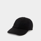 Cap - Burberry - Cotton - Black