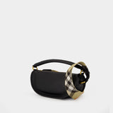 B-Clip Shoulder Bag - Burberry - Leather - Black