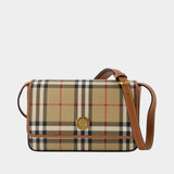 Hampshire Purse - Burberry - Synthetic Leather - Beige