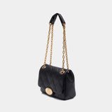 Ll Small Strand Shoulder Bag - Burberry - Leather - Black