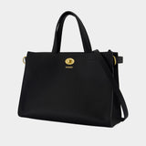 Ll Small Cotswolds Purse - Burberry - Leather - Black