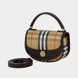 Highlands Mini Purse - Burberry - Cotton - Beige