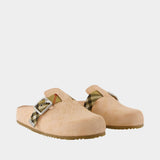 Urchin Sandals - Burberry - Leather - Pink