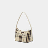 Ls Highlands Baguette Purse - Burberry - Cotton - Multicolor