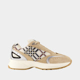 Eclipse L Sneakers - Burberry - Leather - Beige