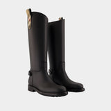 Lf Cavalier Boots - Burberry - Synthetic - Multicolor