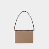 The Dorian Crossbody - Victoria Beckham - Leather - Beige