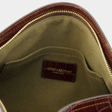 The Victoria Clutch - Victoria Beckham - Leather - Brown