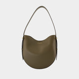 Medium Dia Shoulder Bag - Victoria Beckham - Leather - Khaki