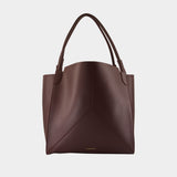 Victoria Shoulder Bag - Victoria Beckham - Leather - Burgundy