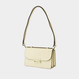 Tonal Mini Dorian Crossbody - Victoria Beckham - Leather - White