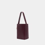 Dia Bucket Shopper Bag - Victoria Beckham - Leather - Burgundy