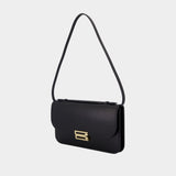 Midi Dorian Pochette Pouch - Victoria Beckham - Leather - Black