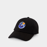 Midnight Wave Cap - Casablanca - Cotton - Black