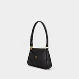 Jeanne B Shoulder Bag - Casablanca - Leather - Black