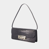Dorian East West Clutch - Victoria Beckham - Leather - Black