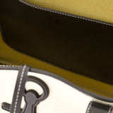 Belt 白色皮质购物袋包托特包