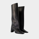 Cowboy Bridge Boots - Coperni - Leather - Black