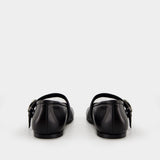 Five Toe Belt Ballerinas - Coperni - Leather - Black