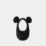 Mickey Mini Swipe Purse - Coperni x Disney - Leather - Black