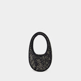 Mini Swipe Bag - Coperni - Synthetic - Black/Silver