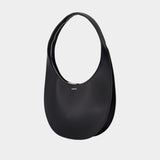 Double Gusset Swipe Bag - Coperni - Leather - Black