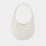 Double Gusset Swipe Bag - Coperni - Leather - White