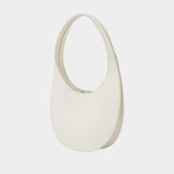 Double Gusset Swipe Bag - Coperni - Leather - White