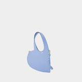 Baby Heart Crossbody - Coperni - Leather - Blue
